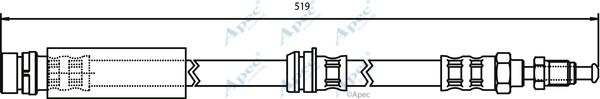 APEC BRAKING Тормозной шланг HOS3271